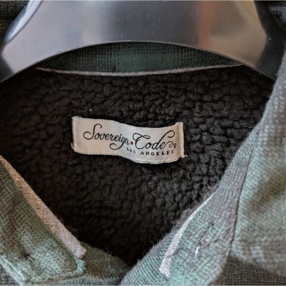 Soverign code Fleece lined collard shirt - Picture 2 of 7
